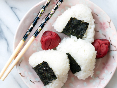 Japan Onigiri with Salted Plum